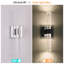 2-pack Bubble Crystal Wall Sconce