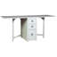 Drop Leaf Desk With Linen Finish