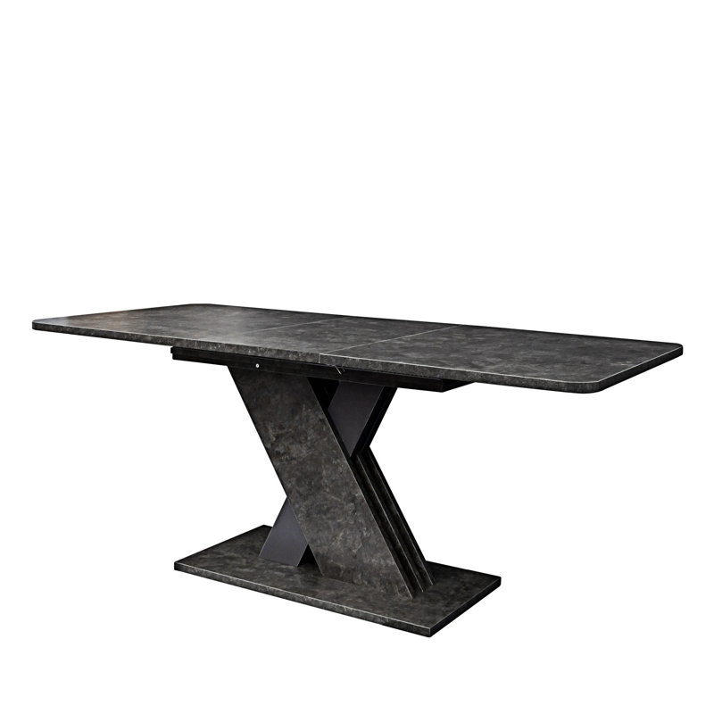 Multifunctional Extendable Console Table, Black