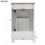 Meuble-lavabo simple 20 po avec plateau en bois manufacturé Shirou-1756506193