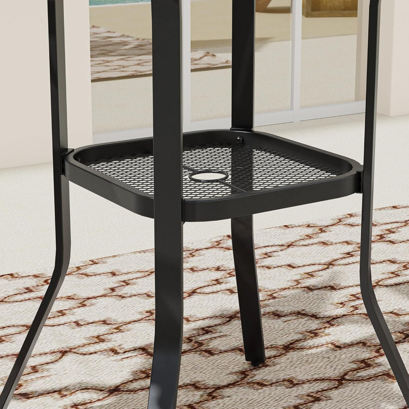 Table d'extérieur 28 po x 28 po Damyon
