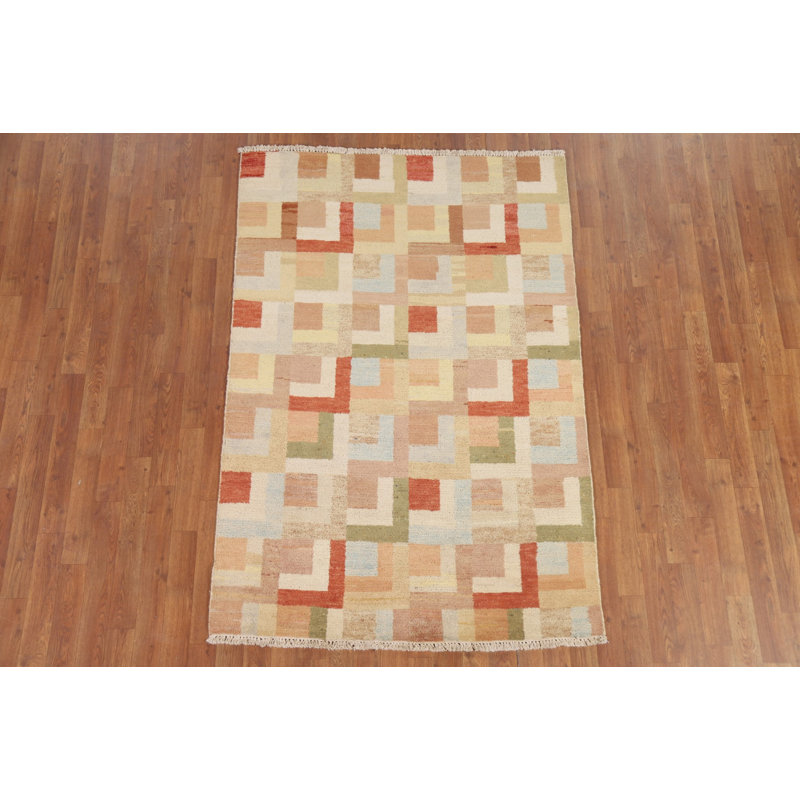 Tapis oriental all-over Gabbeh 4 x 6