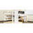 White Full Loft Bed With Storage Bookcases, Desk, Blackboard And Play Space, Safe Drawers, Desk Blackboard, Creative For , Solid Wood-421841307