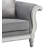 Elegant Design Loveseat With 3 Pillows