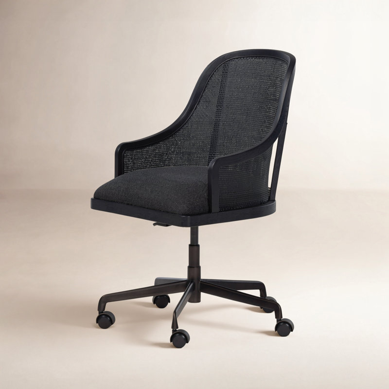 Mischa Desk Chair-Gibson Black