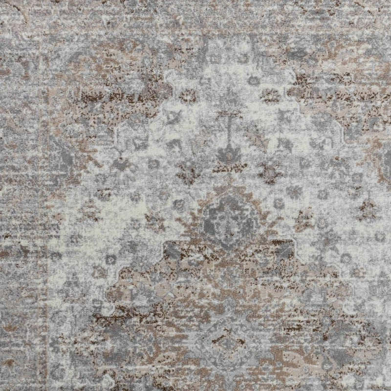Tapis oriental brun 5 pi x 8 pi, Rectangle 5 pi 3 po x 7 pi 7 po