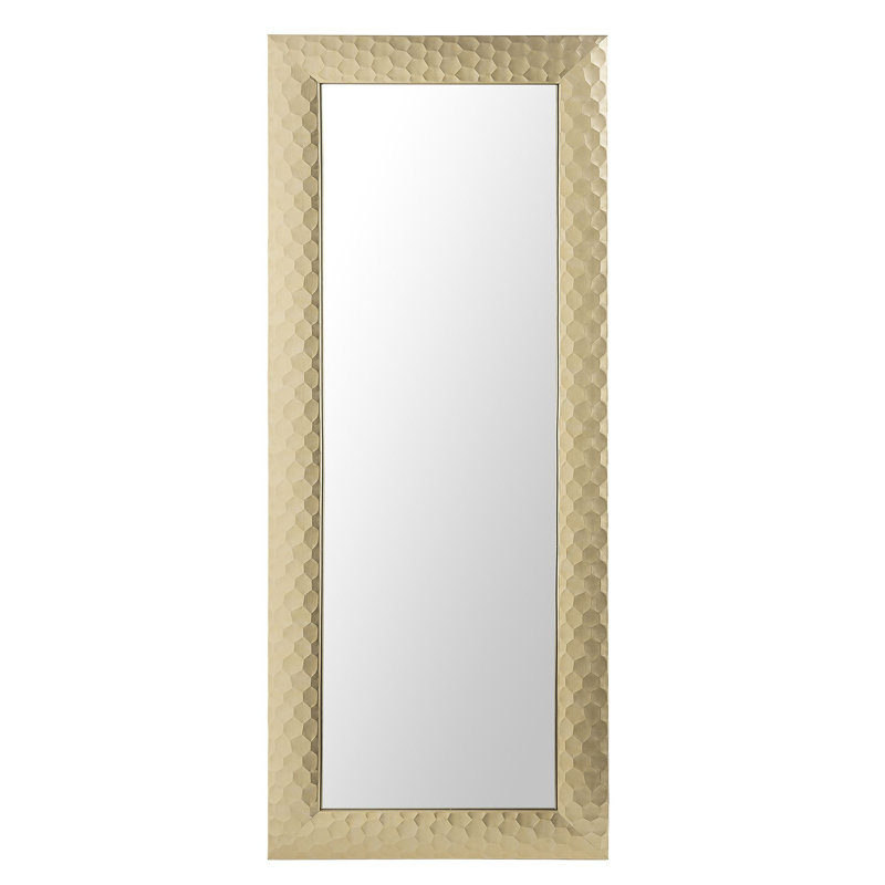 Ayan Flat Wall Mirror, Gold