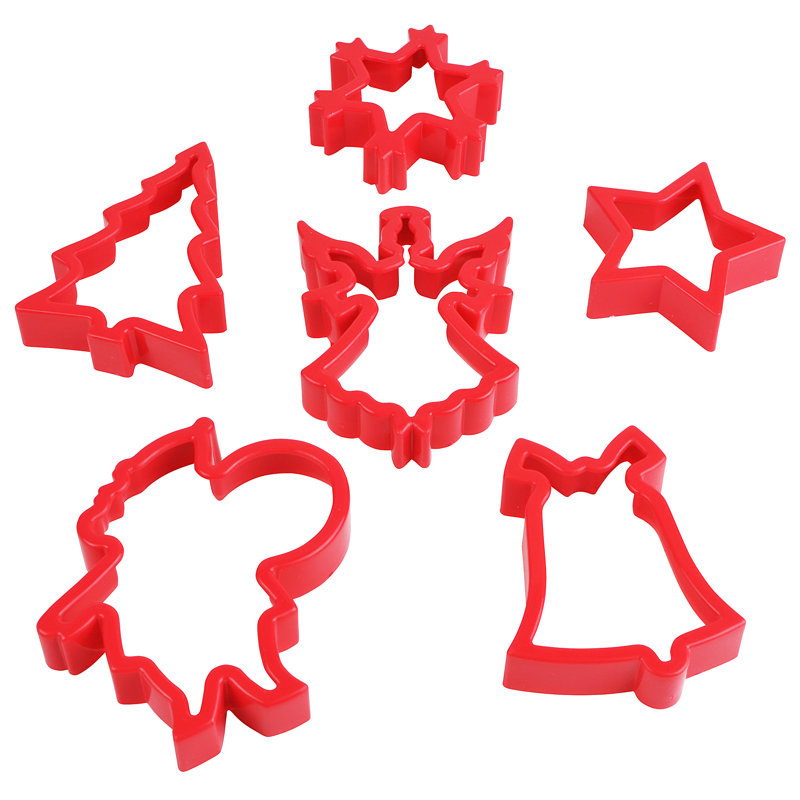 Emporte-pièces Yule Cheer - rouge, Rouge