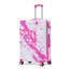 Valise rigide en polycarbonate 28 pouces - rose
