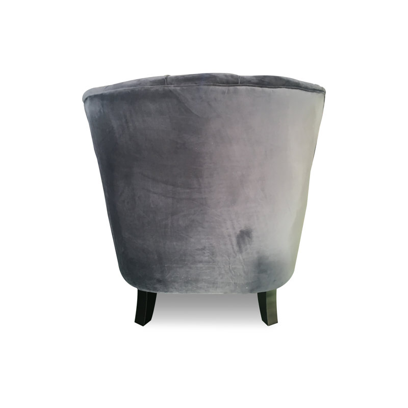 Méridienne large en velours de 37,99 po Monett