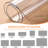 Clear PVC Table Cloth Protector, 1.5Mm Thick Desk Mat For For Dining Room And Kitchen-270922430