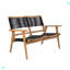 Chaise de patio 2 pièces