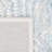 Restoration Vintage Hand Tufted Wool/Viscose Pile Geometric Rug in Blue/White-1474177414