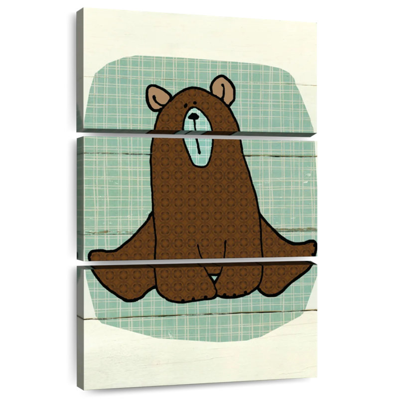 Brampt Woodland Creatures Bear, 45" H x 28" W