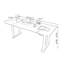 Bureau rectangulaire moderne noir-1209253252