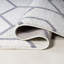 Tapis blanc / gris Amuda Blocks-1841865552