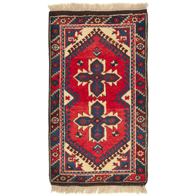 Oriental Hand Woven 72cm X 124cm Area Rug