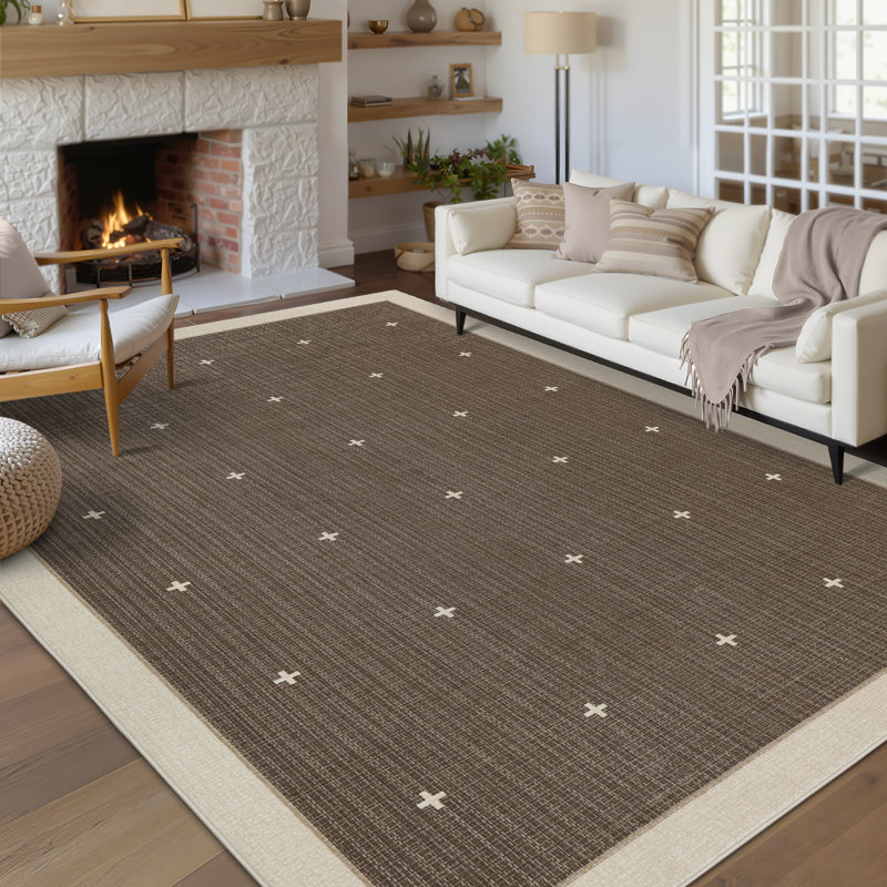 Tapis de couloir Modern Modern, Rectangle 5 pi x 7 pi