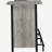 Menimen Grey Driftwood Freestanding Bar Unit