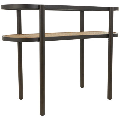 Chassidy 44'' Glass Top Console Table