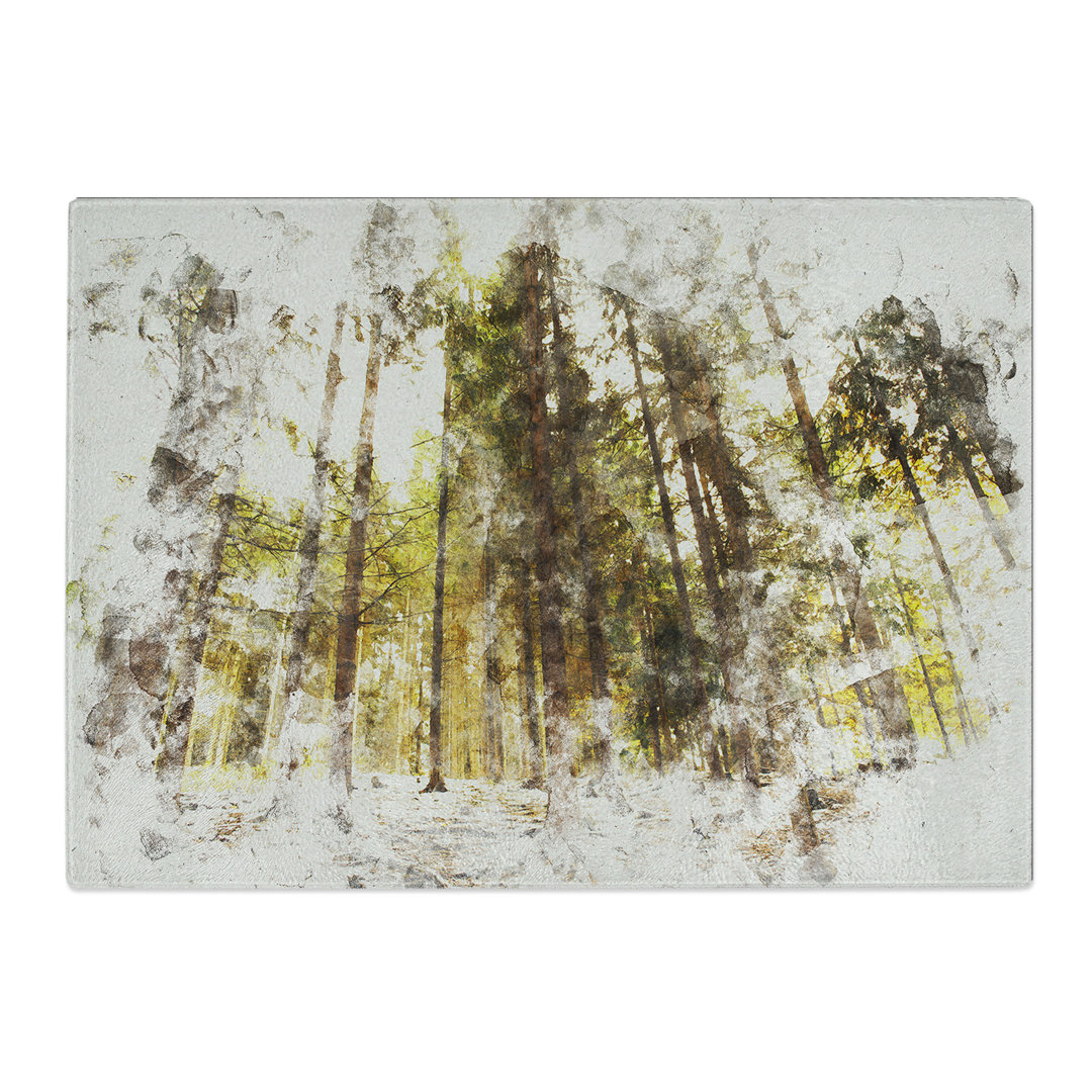 Forest Vol.3 Watercolour Chopping Board