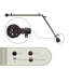 Tringle de rideau de coin simple ajustable 0,81 po North-1814115587-1814115598