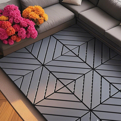 44 Pack Patio Deck Tiles