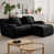 Ours en peluche noir est en rupture de stock