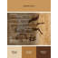 Tapis oriental classique brun et beige lavable à la machine Bedford Mongol Horse Archer-549329468