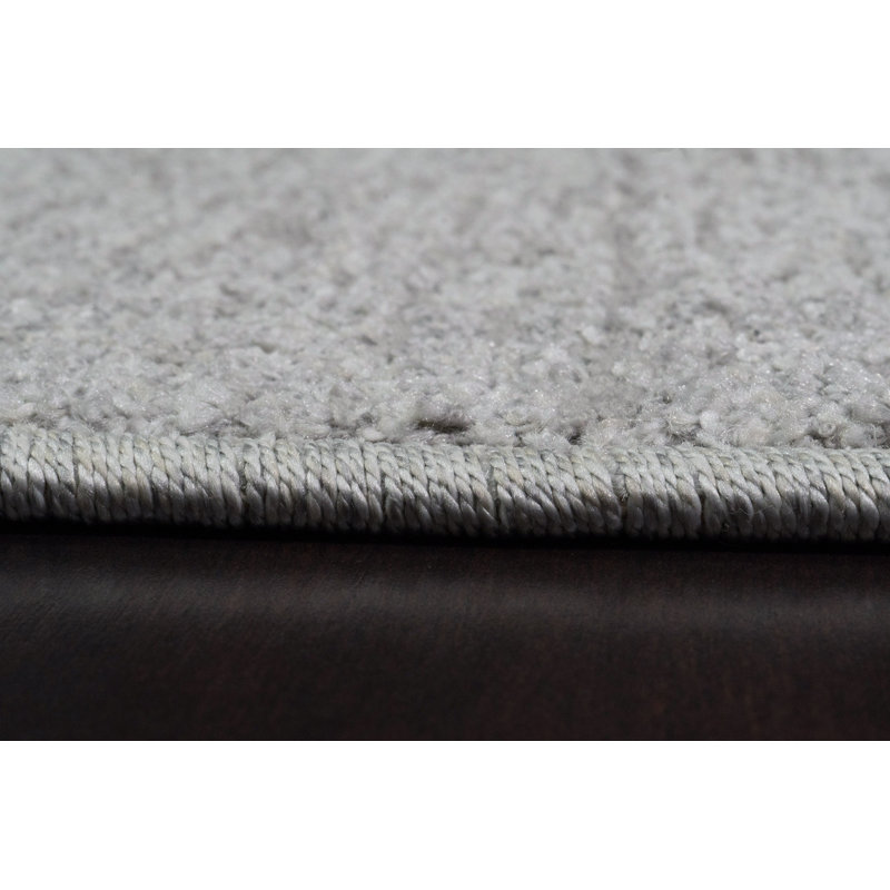 Tapis gris clair, Rectangle 7 pi 10 po x 10 pi 10 po
