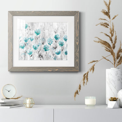 «Poppy Garden» - peinture encadrée