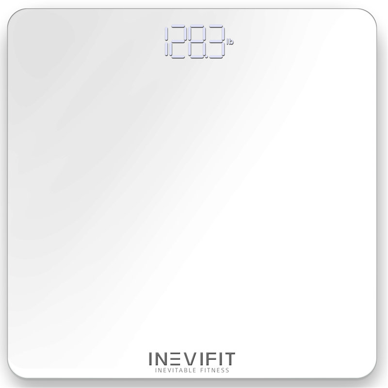 INEVIFIT Digital Bathroom Scale, White