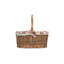 Lily Manor Wicker Unpeeled Willow Shopper Basket with Lining-328538955