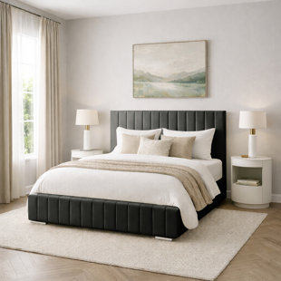 Morgana Upholstered Panel Bed Frame