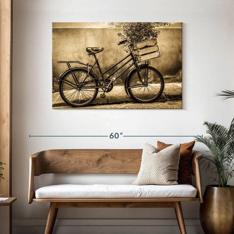 Vélo rétro Mehar, H 30 po x l 45 po