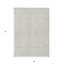 Tapis extérieur lavable à motif géométrique beige et ivoire 3 pi x 5 pi