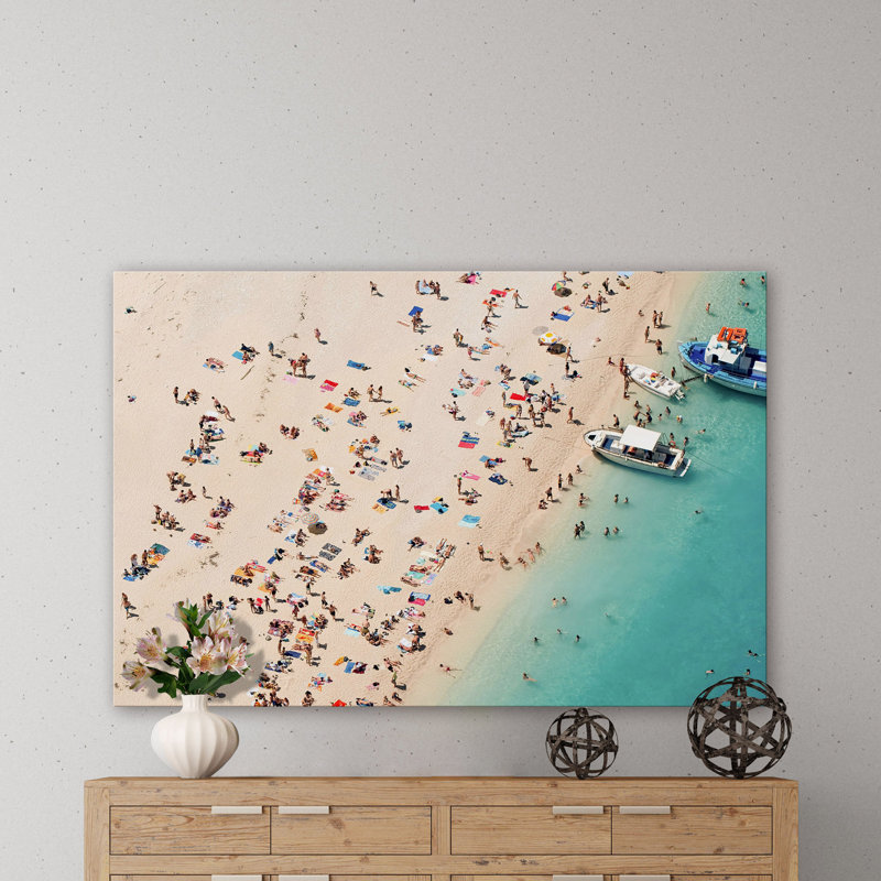 «Boat Party» par Marmont Hill, H 24 po x l 36 po x P 1,5 po, Toile tendue
