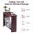 Keymia End Table with USB Ports & Outlets, Wooden Side Table for Bedrooms, Modern End Table-758675998
