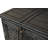 Expandable Solid Wood Mango Bar Cabinet with Stemware Rack & Bottle Storage-1167949944