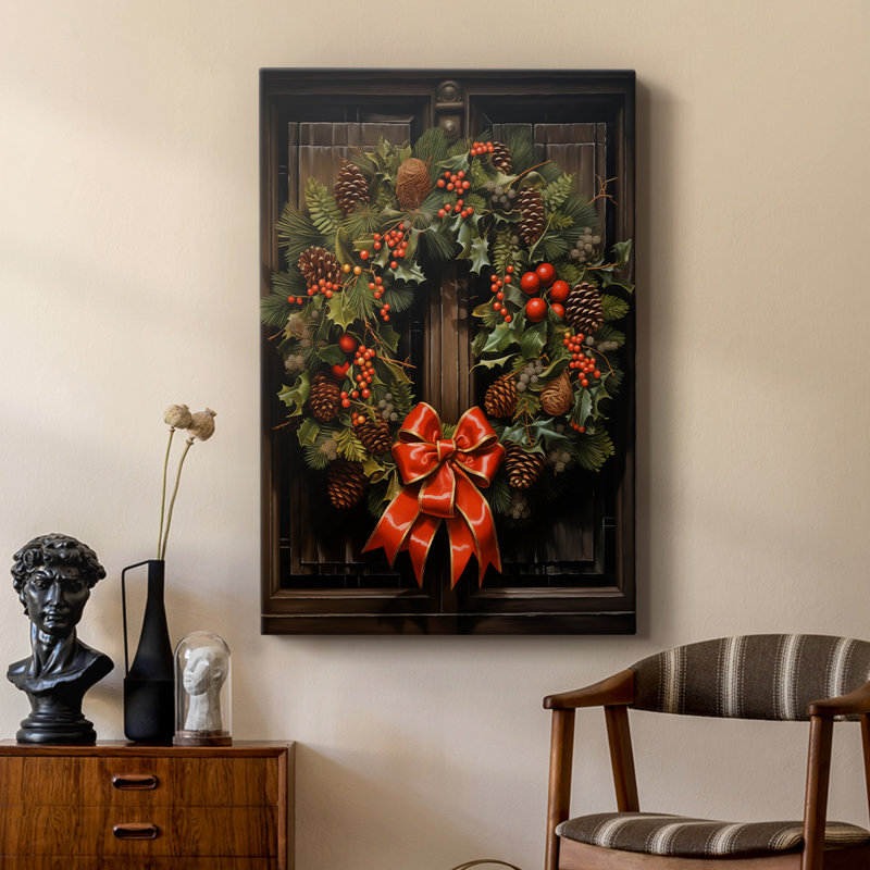 Art des Fêtes de Noël DCL XXV - galerie Cavas personnalisée, H 36 po x l 24 po