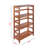 Morrison Honey Finish 3-Section  Bookshelf for Home Office, 41.72'' H X 25.72'' W X 11.74'' D