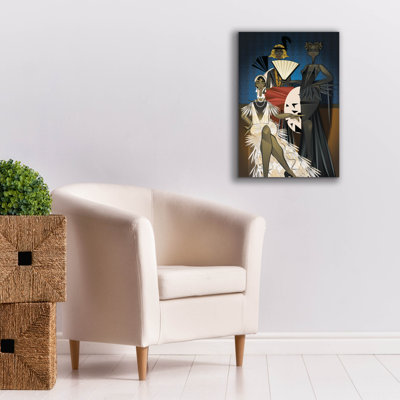 «Harlem Nights» par Jaleel Campbell - impression sur toile tendue