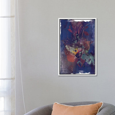 Parrotism by Teis Albers - Floater Frame Gallery-Wrapped Canvas Giclée on Canvas