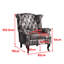 Danaye Upholstered Wingback Chair-36864115