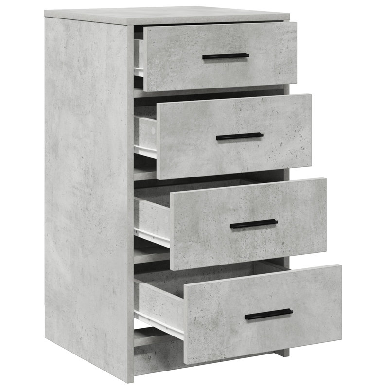 40cm Sideboard, Concrete Grey