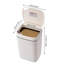 Plastic Motion Sensor Waste Bin-123279203