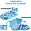 Inflatable Floating Chair Pool Lounger Raft, Adult Size Inflatable Pool Floaties for Swimming Pool Beach Water Fun