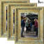Cadre photo mural antique doré 3 pièces 11 "x 14" avec forme rectangulaire classique-97847752-97847753-97847756
