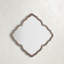 Adriana Diamond Wood Wall Mirror