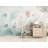 Soft Feathers Abstract Line Drawing Removable Textile Wallpaper-1706748371